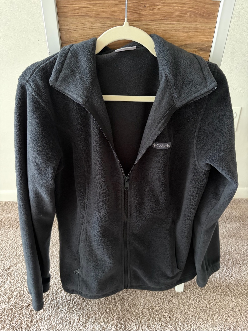 Columbia Women's Black Full-Zip Fleece Jacket